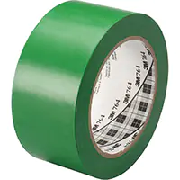 3M RUBAN EN VINYLE POUR TRAVAUX GÉNÉRAUX 764, 25,4 MM (1") LA X 32,9 M (108') LO, 5 MILS, VERT 
