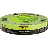 3M RUBAN POUR PEINTRES POUR SURFACES RUGUEUSES 2060 SCOTCHMD, 24 MM (1") X 55 M (180'), VERT 