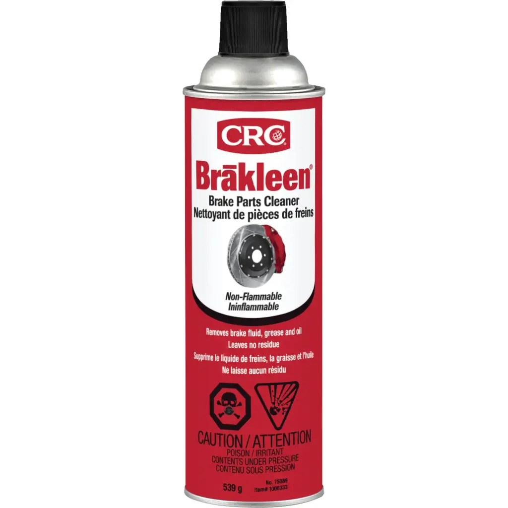NETTOYANT POUR PIÈCES DE FREIN BRAKLEENMC – CANETTE AÉROSOL