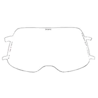 3M VISIÈRE GRAND ANGLE DE VISION POUR MEULAGE SPEEDGLAS BOITE DE 5