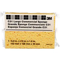 3M ÉPONGE COMMERCIALE C31 DE 3M, CELLULOSE, 4-1/4" LA X 6" L 