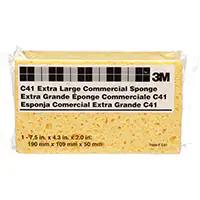 3M ÉPONGES DE FORMAT COMMERCIAL, CELLULOSE, 4-1/2" LA X 7-1/2" L 