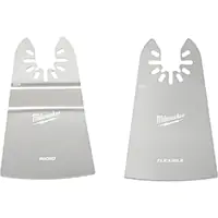 ASSORTIMENT DE GRATTOIRS OPEN-LOKMC RIGIDES ET FLEXIBLES DE 2" – MILWAUKEE PAQUET DE 2 