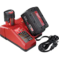 [TLY296] CHARGEURS DE BATTERIE MILWAUKEE 18 V LITHIUM-ION 