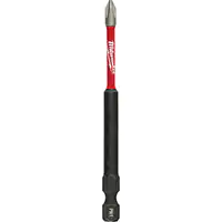 EMBOUTS À PERCUSSION SHOCKWAVE IMPACT DUTY PHILLIPS #1 PRISE 1/4'' LONGUEUR 3-1/2'' MILWAUKEE UAJ549