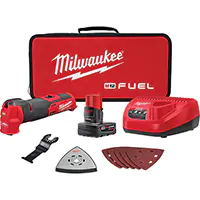 ENSEMBLE OUTIL POLYVALENT OSCILLANT M12 FUEL, 12 V, LITHIUM-ION – MILWAUKEE