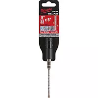 FORET HEXAGONAL 1/4" SDS 5/32" TIGE SDS-PLUS CARBURE – MILWAUKEE TEA779