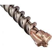 FORET À QUATRE TRANCHANTS, 1-1/8", TIGE SDS-MAX, CARBURE – MILWAUKEE TE941