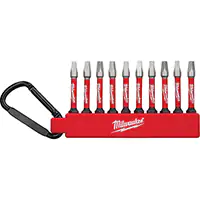 JEU D’EMBOUTS POUR TOURNEVIS À CHOCS SHOCKWAVE™, CARRÉE #2, PRISE 1/4", UAL043