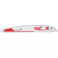 LAME AX™ SAWZALL™ BIMÉTAL, 5 DENTS PAR POUCE, 9" LO × 1" LA, TYF004