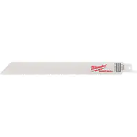 LAME SAWZALLᴹᴰ BIMÉTAL, 8–12 DENTS PAR POUCE, 8" LO × 3/4" LA, TYF009