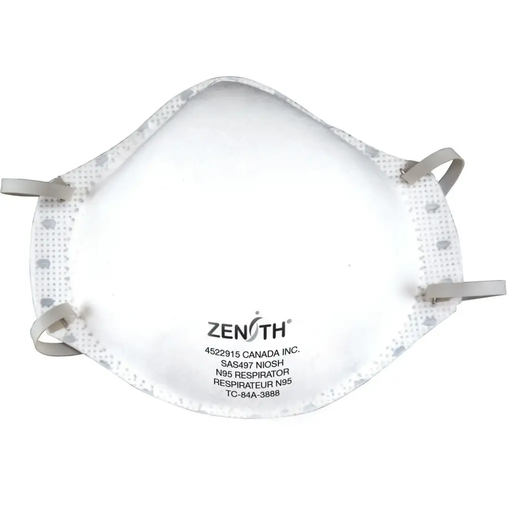 [SAS497] N95 PARTICULATE RESPIRATORS, NIOSH CERTIFIED, MEDIUM/LARGE, BOX OF 20