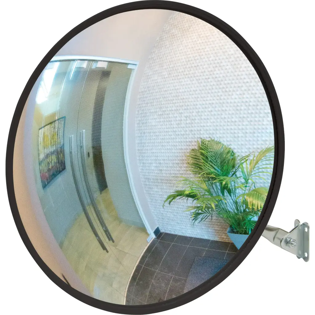 MIROIR CONVEXE AVEC BRAS TÉLESCOPIQUE, INTÉRIEUR/EXTÉRIEUR, 26” DE DIAMÈTRE
