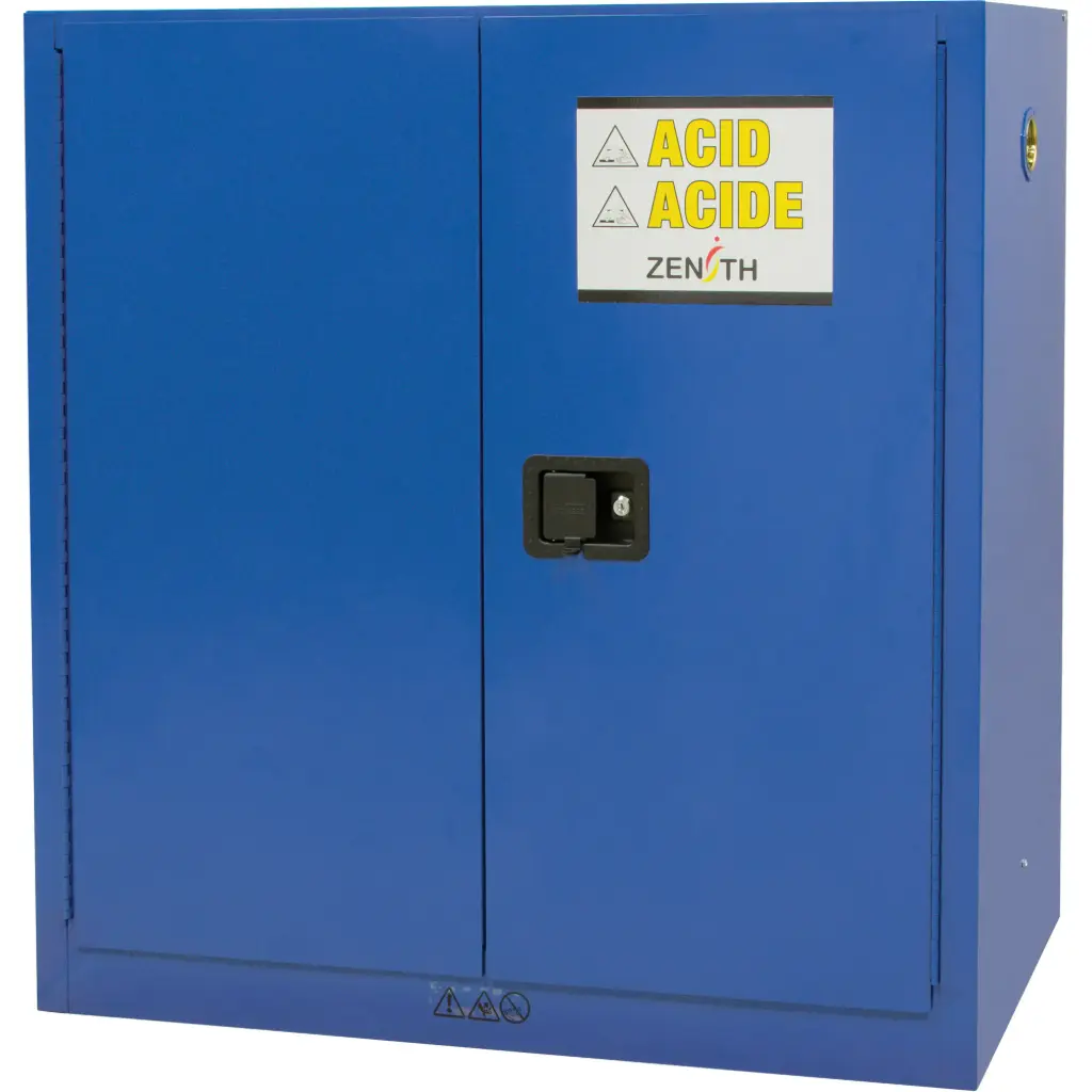 ARMOIRE POUR LIQUIDES CORROSIFS , 43''X44''X18 - 30 GAL