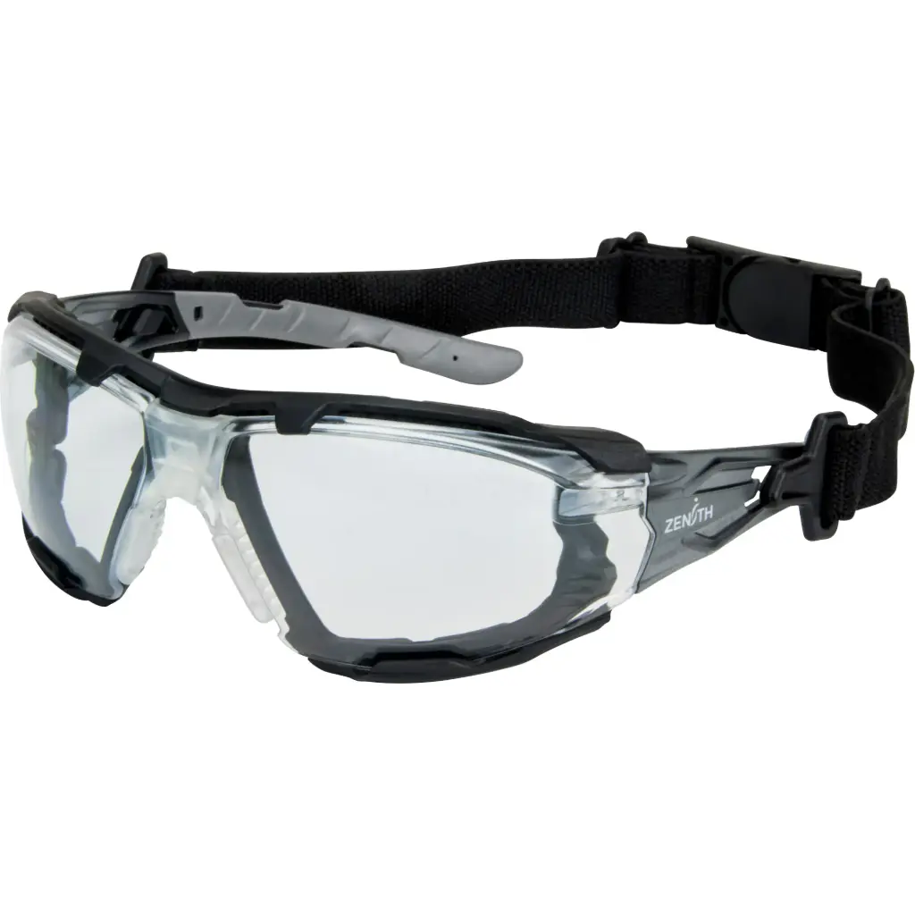 Z2900 SERIES SAFETY GLASSES WITH FOAM SEAL, CLEAR LENS, ANTI-FOG, ANSI Z87+/MEETS OR EXCEEDS CSA Z94.3 STANDARD