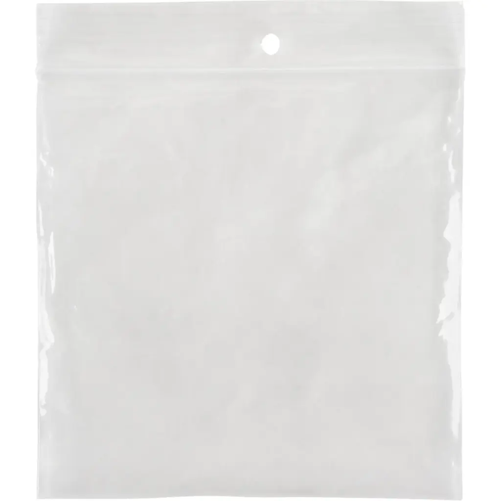 POLY BAGS, RESEALABLE, 4” X 4”, 4 MIL