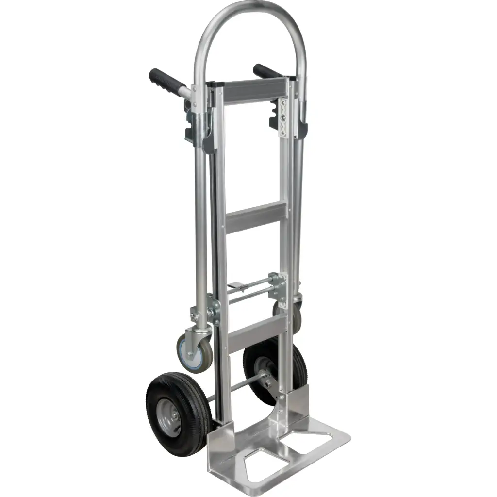 CONVERTIBLE HAND TRUCK, ALUMINUM, 1250 LB CAPACITY