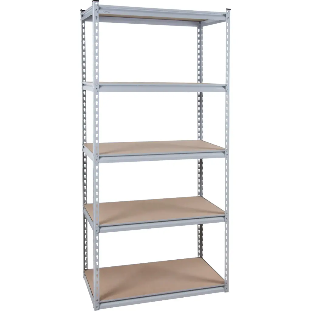 [RN455] RAYONNAGE ROBUSTE, ACIER, SANS BOULONS, CAPACITÉ 1200 LB, 36” LA X 72” H X 18” P
