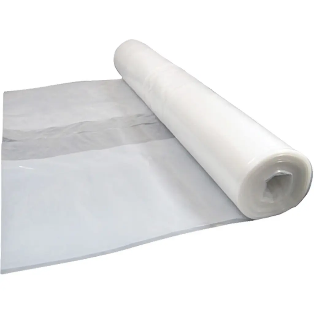INDUSTRIAL GRADE BAGS, UTILITY, 43” W X 56” H, 2 MIL, CLEAR, OPEN TOP, ROLL OF 75