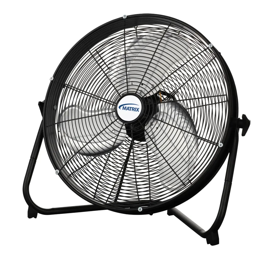 HIGH VELOCITY FLOOR FAN, 3 SPEEDS, 20” DIAMETER