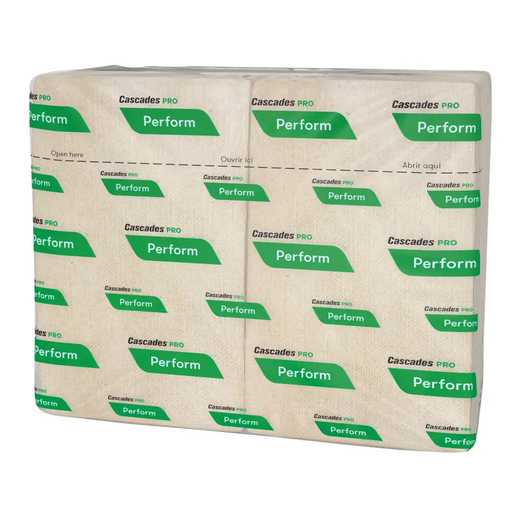 SERVIETTES ENCHEVÊTRÉES PRO PERFORMMC, 1 PLI, 4,25" X 6,5"