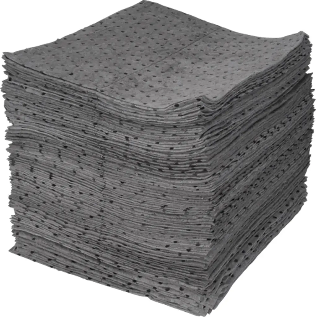 FEUILLES ABSORBANTES LIÉES, UNIVERSEL, 15" X 18", 25 GAL. D'ABSORPTION CS100