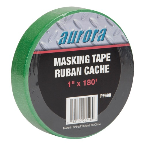 AURORA TOOLS - RUBAN DE MASQUAGE POUR PEINTRE 1” X 180'