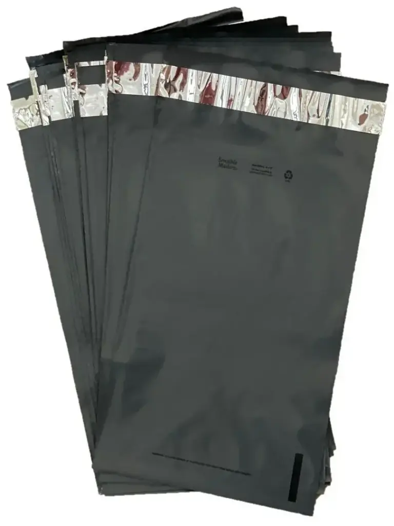[MM4] ENVELOPPE EN POLYÉTHYLÈNE 2MIL RECYCLÉ – 10” X 13” #4 – PQT 100 