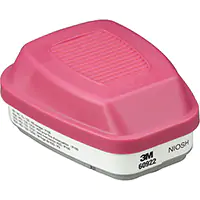 [SE900] 3M CARTOUCHES POUR RESPIRATEUR SÉRIE 6000, CARTOUCHE GAZ/VAPEUR, GAZ ACIDE/P100 PAQUET DE 2