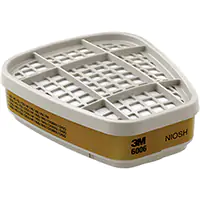 [SE897] 3M CARTOUCHES POUR RESPIRATEUR SÉRIE 6000, CARTOUCHE GAZ/VAPEUR, GAZ MULTIPLES/VAPEURS PAQUET DE 2