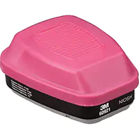 [SE899] 3M CARTOUCHES POUR RESPIRATEUR SÉRIE 6000, CARTOUCHE GAZ/VAPEUR, VAPEURS ORGANIQUES/P100 PAQUET DE 2