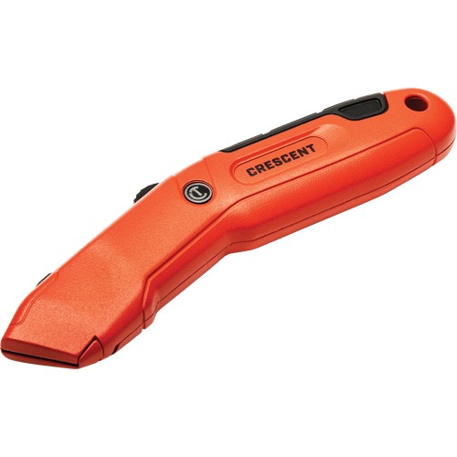 [UAX757] COUTEAU DE SÉCURITÉ AUTORÉTRACTABLE, 1”, ACIER, PRISE EN ALUMINIUM