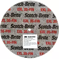 [NY331] 3M MEULE UNITARISÉE EXL SCOTCH-BRITEMC, 2" X 1/4", ARBRE DE 1/4", GRAIN DE FIN, CARBURE DE SILICIUM 