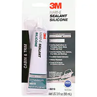[AG419] 3M PRODUIT D'ÉTANCHÉITÉ À BASE DE SILICONE DE CALIBRE MARIN, 3 OZ., TUBE, TRANSPARENT 