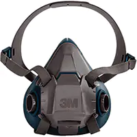 [SEJ781] 3M RESPIRATEUR À DEMI-MASQUE SÉRIE 6500, SILICONE, GRAND 