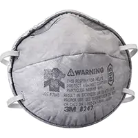 [SE264] 3M RESPIRATEURS CONTRE LES PARTICULES 8247, R95, CERTIFIÉ NIOSH  BOITE DE 20 