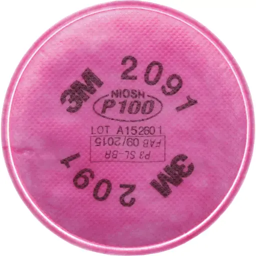 [SE909] PRÉFILTRES POUR RESPIRATEURS SÉRIE 2000, FILTRE CONTRE LES PARTICULES, FILTRE P100 - PQT 2