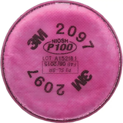 [SE911] PRÉFILTRES POUR RESPIRATEURS SÉRIE 2000, FILTRE CONTRE LES PARTICULES, VAPEURS ORGANIQUES/P100 - PQT 2 