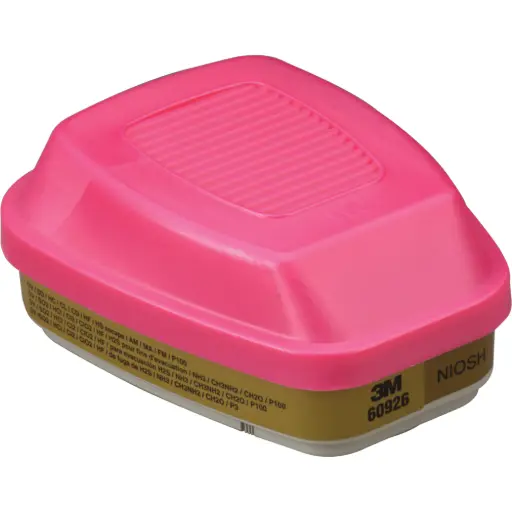 [SE904] CARTRIDGES FOR RESPIRATOR SERIES 6000, GAS / VAPOR CARTRIDGE, MULTIPLE GASES / VAPORS / P100 - PKG 2