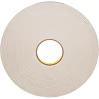 [AMA793] 3M RUBAN DOUBLE FACE EN MOUSSE, 66 M (216') LO X 12,7 MM (1/2") LA, 31 MILS, POLYÉTHYLÈNE 