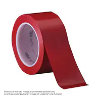 [AMC500] 3M RUBAN EN VINYLE 471, 38 MM (1-1/2") LA X 32,9 M (108') LO, 5,3 MILS, ROUGE 