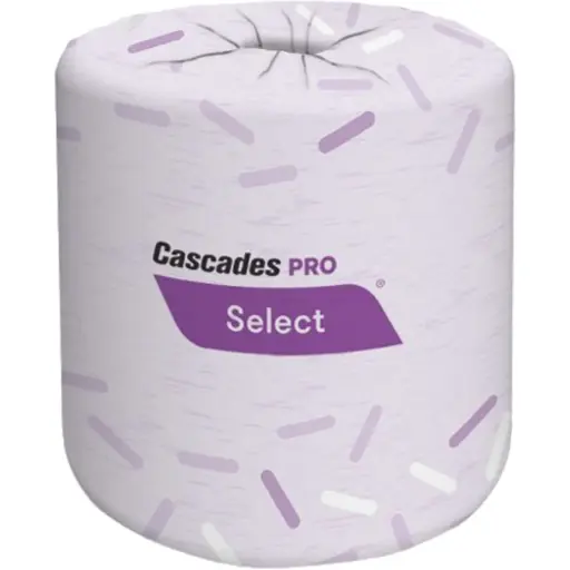 [JQ209] PAPIER HYGIÉNIQUE PRO SELECTMD, 2 PLI, 420 FEUILLES/ROULEAU, BLANC - 48 ROULEAUX