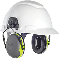 [SEJ042] 3M SERRES-TÊTES DE SÉRIES X PELTORMC, FIXATION POUR CASQUE, 25 NRR DB 