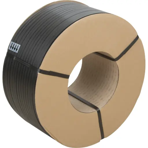 [PF987] POLYPROPYLENE STRAPPING, 1/2” X 7200’, BLACK, MANUAL GAUGE