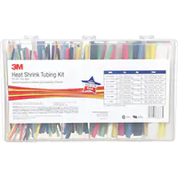 [XH347] 3M TUBE THERMORÉTRACTABLE, PAROI MINCE, 6", 0,5" (1,27CM) - 0,0938" (0,24CM) 