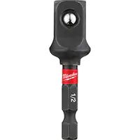 [UAL022] ADAPTATEUR DE DOUILLE À CHOCS SHOCKWAVEMC 1/4" PRISE, 1/2" MÂLE, 2" LO – MILWAUKEE