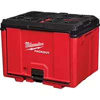 [UAV231] ARMOIRE À OUTILS PACKOUTMC, 15" × 15" × 20", NOIR/ROUGE – MILWAUKEE