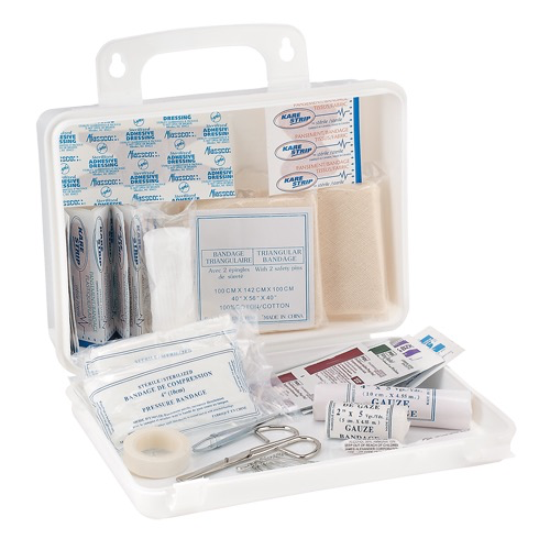 [SHH178] TROUSSE DE PREMIERS SOINS POUR CAMION DynamicMC, DISPOSITIF MÉDICAL CLASSE 1, BOÎTE EN PLASTIQUE