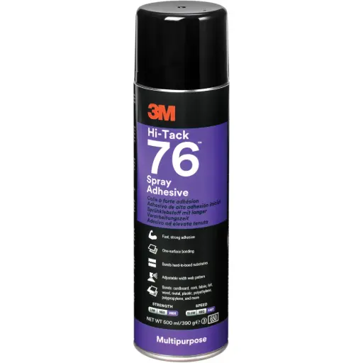 [PA002] HIGH-TACK ADHESIVE 76, CLEAR – 24 OZ