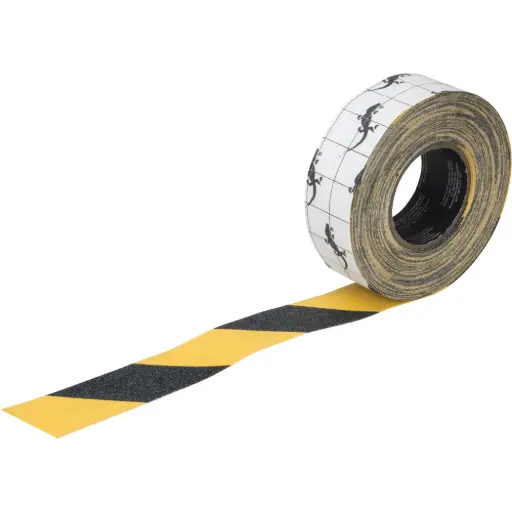 [SCG915] RUBAN ANTIDÉRAPANT, 3” X 60’, NOIR ET JAUNE